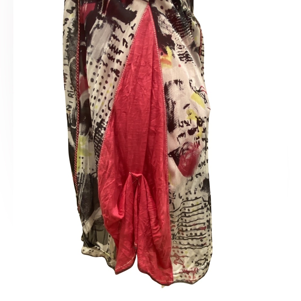NWT We Love Made in France Abstract Layered Dress. Small - Picture 6 of 13